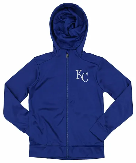 Discover Kansas City Baseball Team Royals Performance Full Zip Hoodie, Gift for Fan