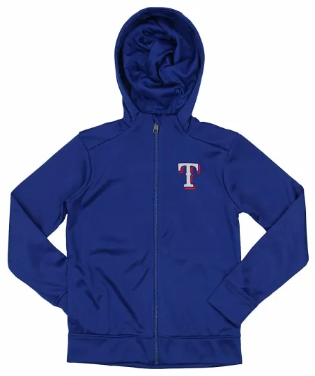 Texas Baseball Team Rangers Performance Full Zip Hoodie, Gift for Fan