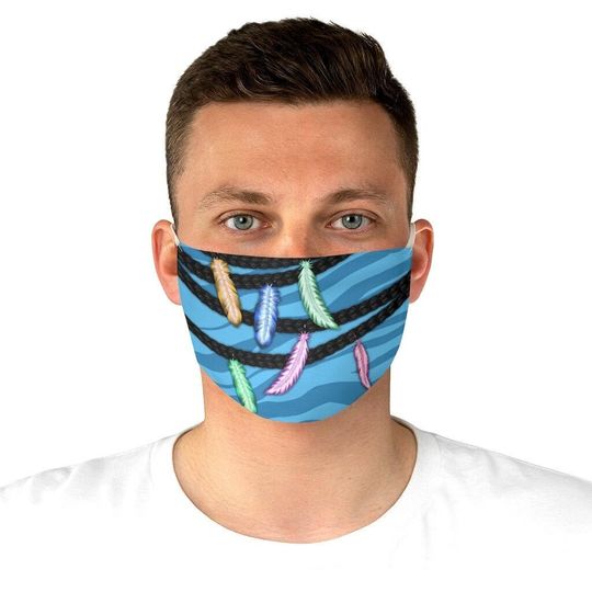 Discover Pandora Face Mask Adjustable | disney world disneyland theme park pandora avatar cosplay costume outfit face mask