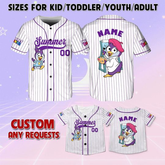 Discover Muppets Babies Summer Baseball Jersey, Summer Birthday Jersey, Muppets Babies Disney Jersey, Summer Christmas Jersey, Disney Family Shirt