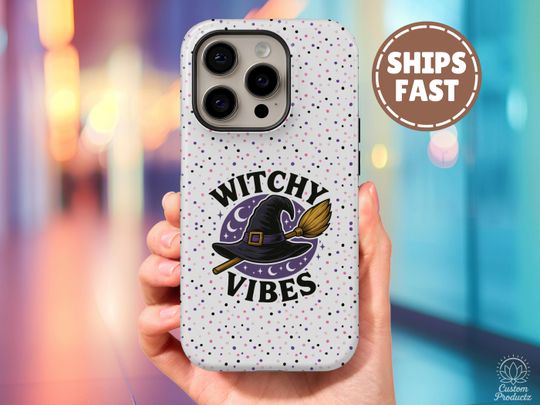 Spooky Season Duck Magnetic Tough Cases magsafe for iphone, Halloween iPhone Case, Cute Duck, Halloween Design, Funny iPhone Cover