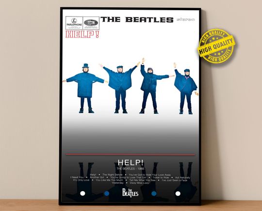 The Beatles Poster | Revolver Poster | Album Poster Prints | Wall Decor Posters