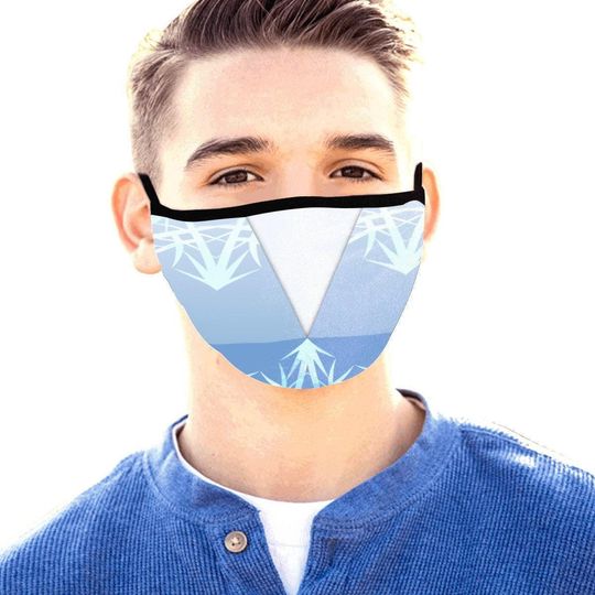 Discover Elsa Frozen 2 Costume Face Mask with Filter Pocket | cloth face mask, frozen princess mask washable face mask, reusable face mask