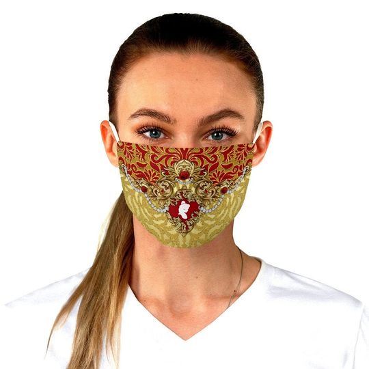 Disney Beauty And Beast Belle Face Mask