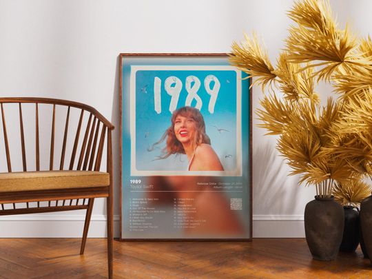 Discover 1989 Taylorr Swifts poster | gift idea poster | Taylorr Swifts music album poster