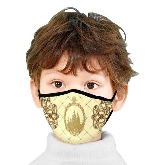 Discover Princess Belle Face Mask with Filter Pocket | cloth face mask, disney park mask, washable face mask, reusable face mask