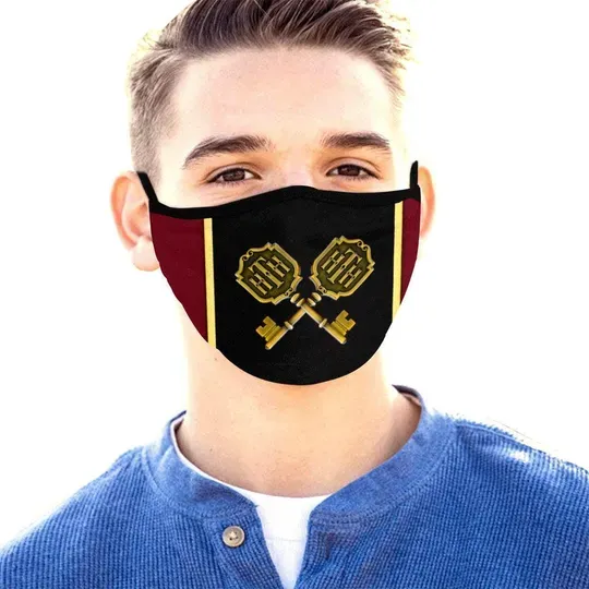 Tower of Terror Keys Face Mask