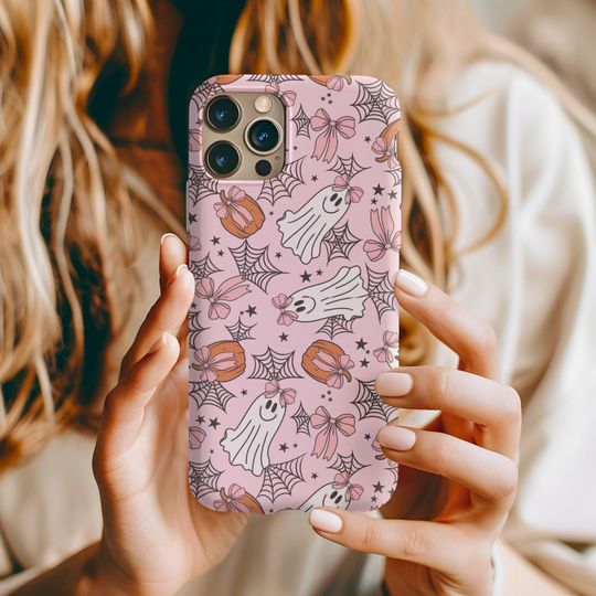 Discover Halloween Phone Case, Coquette Halloween Phone Case, Fall Phone Case, Fall Halloween Phone Case, Spooky Halloween Phone Case