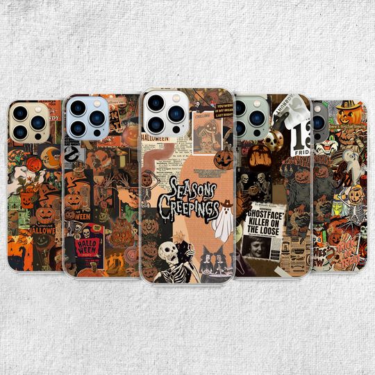 Halloween Phone Case - Aesthetic Spooky Horror Cover for iPhone, Samsung and Google Pixel