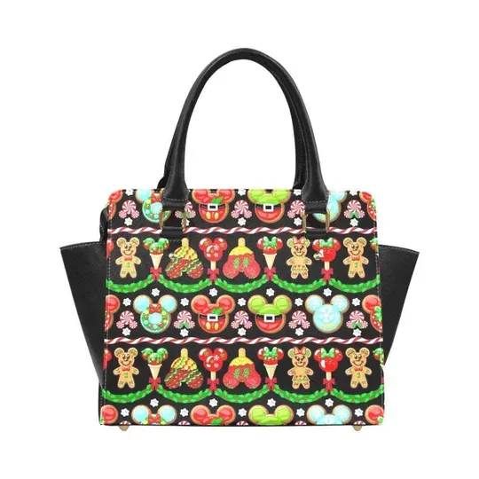 Gingerbread Mickey Mouse Disney PU Women's Handbag