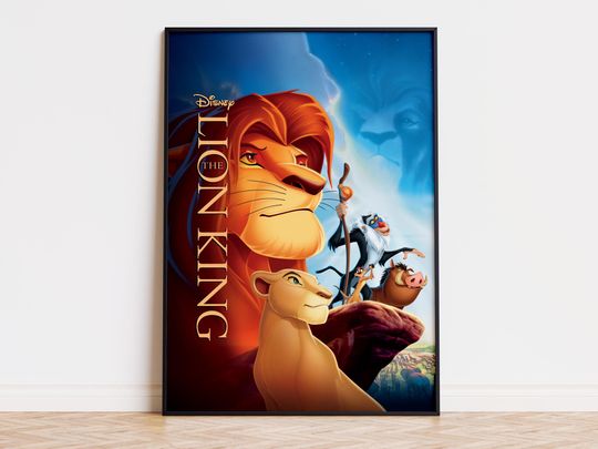 Discover The Lion King - Movie Poster | Digital Download | High Quality Ready To Print
