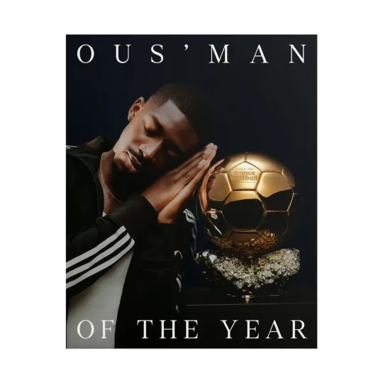 Discover Ousmane Dembele Ballon d’Or Poster - Gift for Football Lovers, Fans, Ballon dor