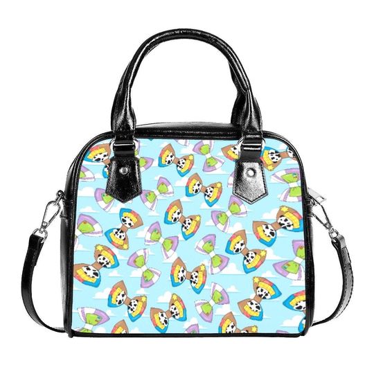 Discover Toy Story Bows Faux Leather Crossbody Dome Bag | disney world bound disneyland pixar cross body handbag purse apparel costume