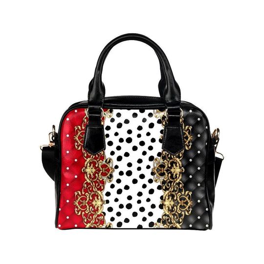 Discover Cruella Crossbody Dome Bag | goth gothic disney world villians disneyland 101 dalmatians tote shoulder cross body bag purse