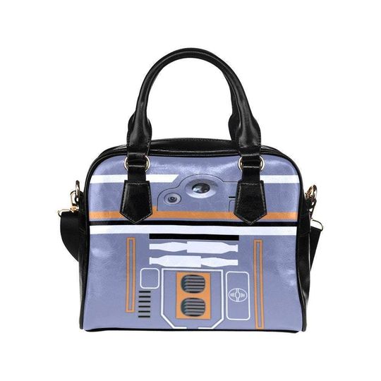 Discover Galactic Starcruiser SK0620 Droid Faux Leather Crossbody Dome Bag | disney world bound parks star wars cosplay purse bag