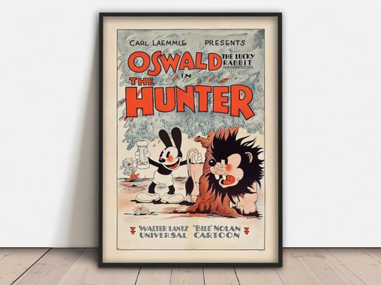 Discover Oswald in The Hunter Gicle Poster