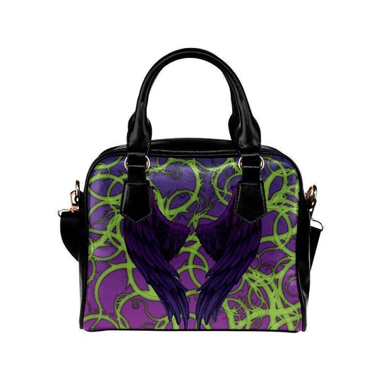 Discover Maleficent Green Thorns Shoulder Bag, Gift For Women