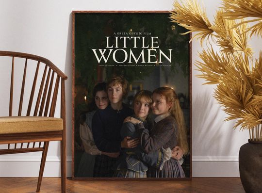 Discover Little Women Movie Poster: Retro Home Decor, Sister Gift