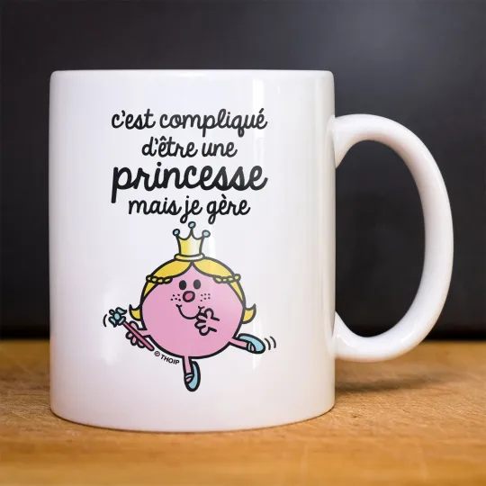 Discover Ceramic Mug White C' Is Complicated to Be a Princess