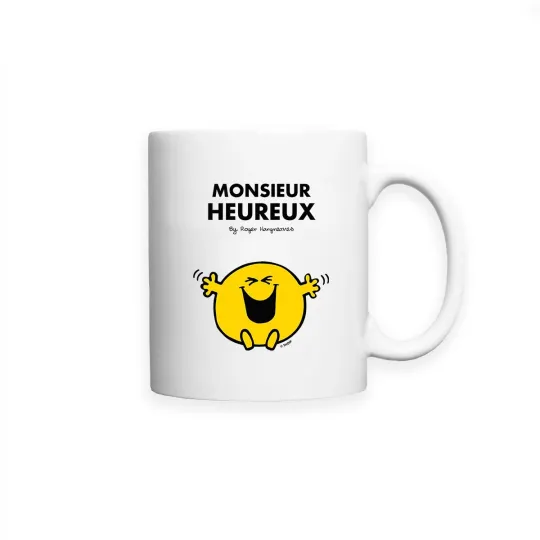 Discover Ceramic Mug White Mr Happy