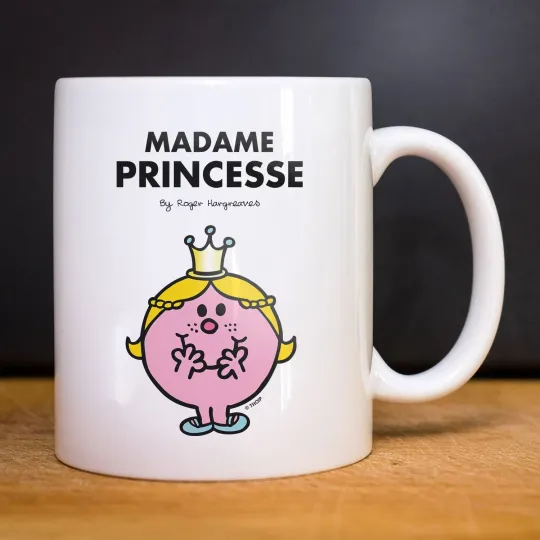 Discover White Ceramic Mug Madame Princesse