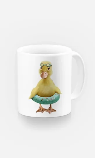 Discover White Duck Mud Ceramic Mug