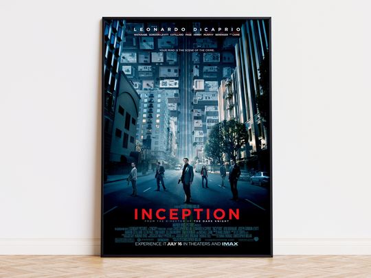 Discover Inception - Movie Poster | Digital Download | High Quality Ready To Print