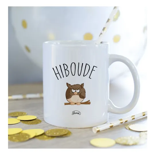 Discover Ceramic Mug White Hiboude