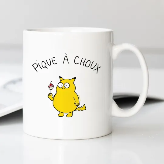 Discover White Ceramic Cabbage Mug