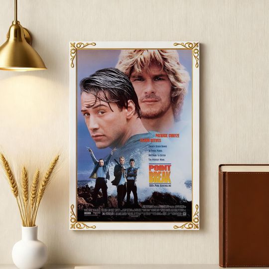 Discover POINT BREAK Movie poster, HD canvas art print, vintage movie poster, room decor, wall decor, art poster gift