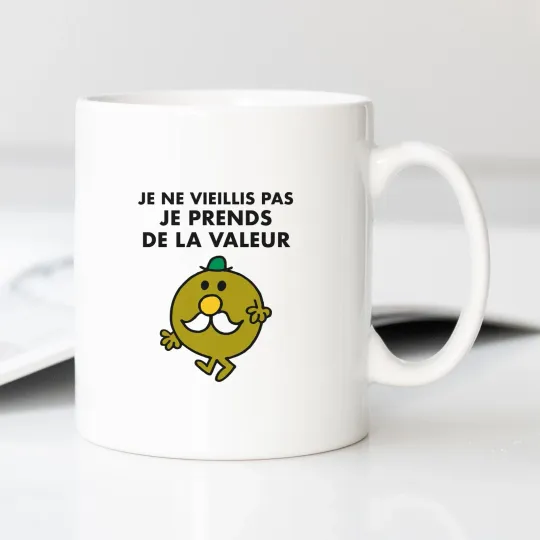 Discover White Ceramic Mug I Don't Age I Gain Value