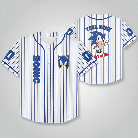 Discover Personalized Cartoon Baseball Jersey, Cartoon Party Jersey, Cartoon Birthday Gift