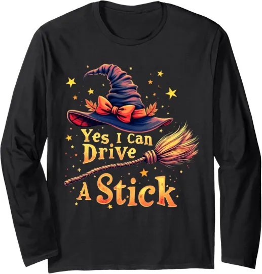 Discover Funny Halloween Spooky Witch Long Sleeve T-Shirt