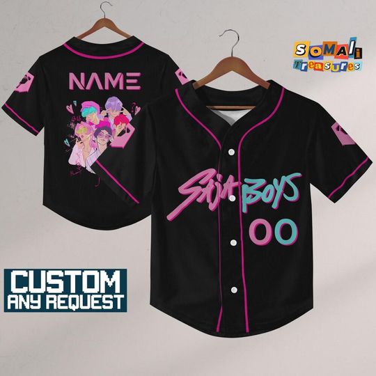 Discover Personalize KDM Saja Boys , Custom Huntrix Girls Baseball, Mira Rumi Joey Shirt, Gift For Kpop Fan, Kpop Movie