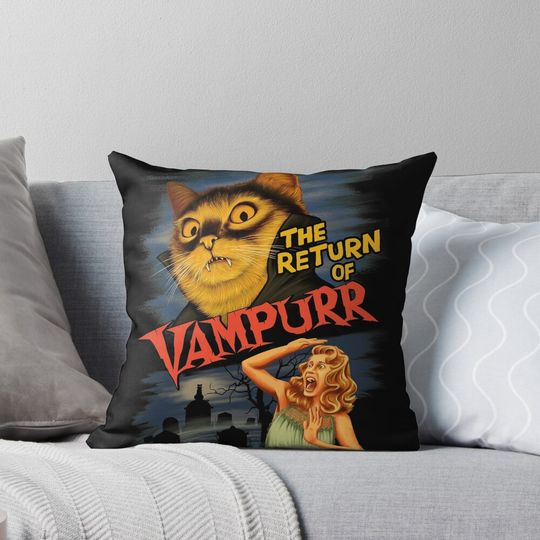 Discover The Return of Vampurr Pillow