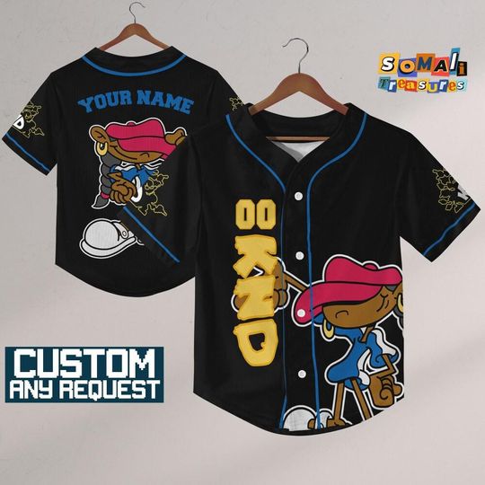 Discover Personalize Kids Next Door Abigail Lincoln Black, Gift for kid Fans, kids next door Jersey, Family Jersey