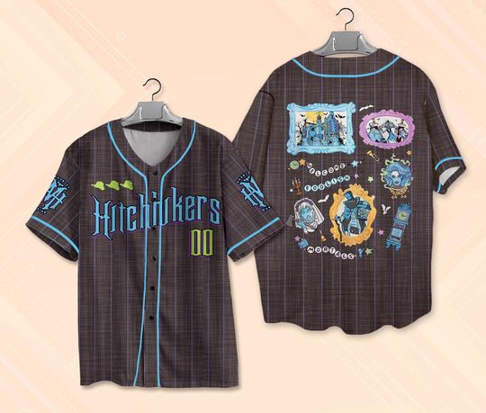Coquette Bow Haunted Mansion Baseball Jersey, Haunted Mansion