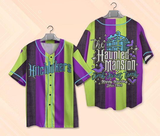 Haunted Mansion Baseball Jersey, Haunted Mansion Jersey Shirt