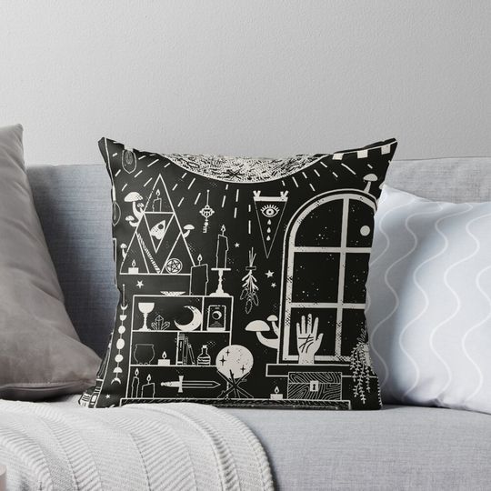 Discover Moon Altar Pillow