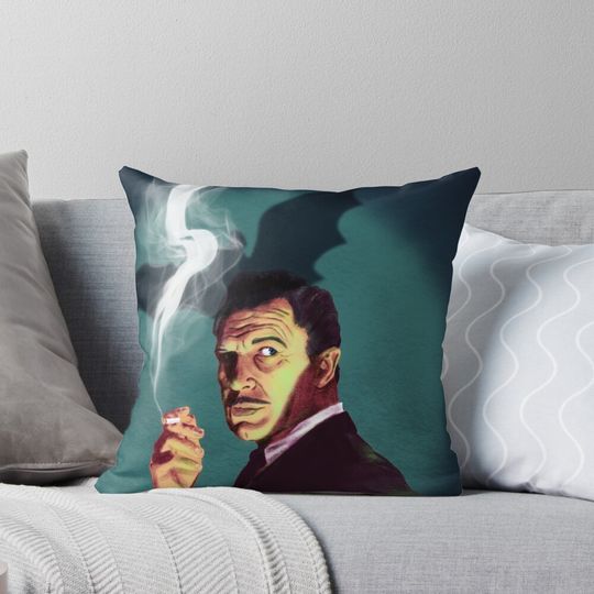 Discover Vincent Price  Pillow