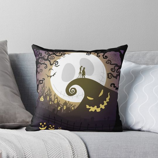 Discover Nightmare before Halloween Pillow