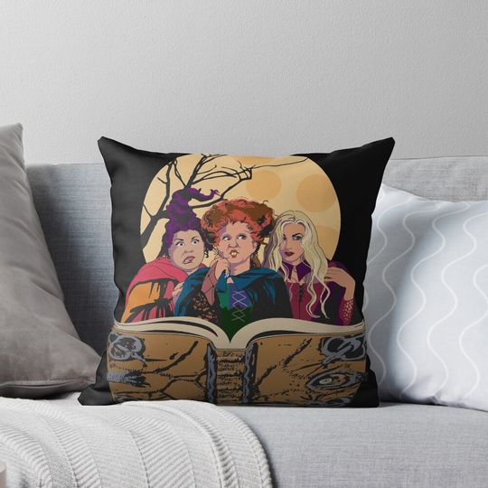 Hocus Pocus Sanderson Sisters Pillow