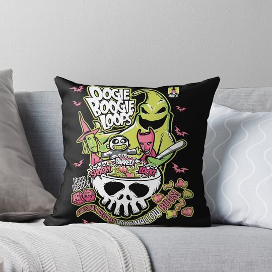Oogie Boogie Loops Pillow