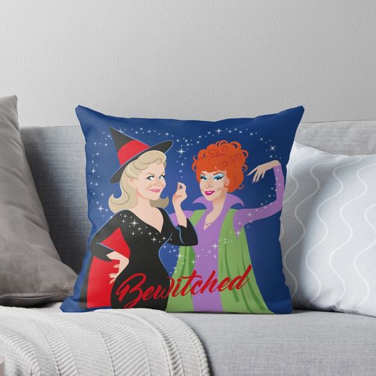 Discover Bewitched Ladies Pillow