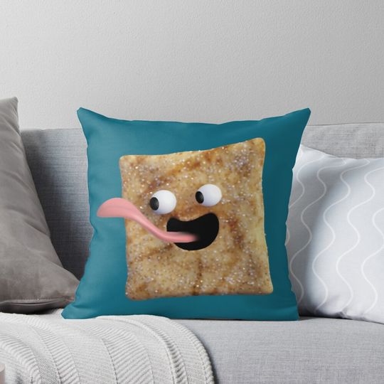 Discover Cinnamon Toast Crunch Guy Pillow