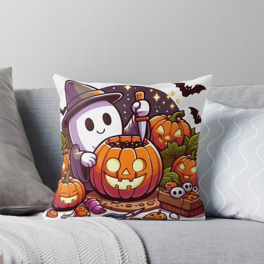Discover Kids Style Cute Halloween Pillow