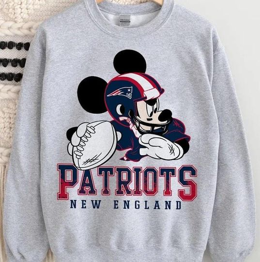 Discover Customized Football Team Sweatshirt, Choose football Football Teams inspired Mickey Mouse Shirt - Game Day Shirt - Football Season Shirt Steeler