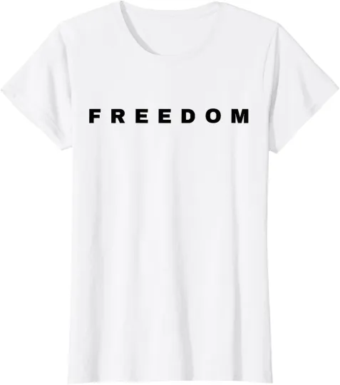 Discover Freedom Charlie Patriotic Ladies' Crewneck T-Shirt