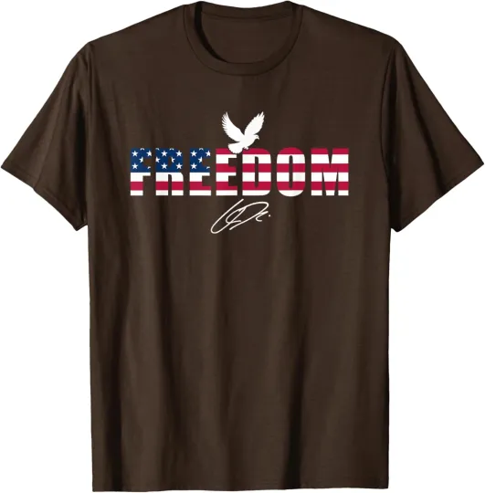 Discover Design American Flag Design Patriotic Freedom C.K Unisex T-Shirt