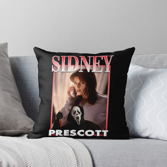 Sidney Scream Tribute Pillow